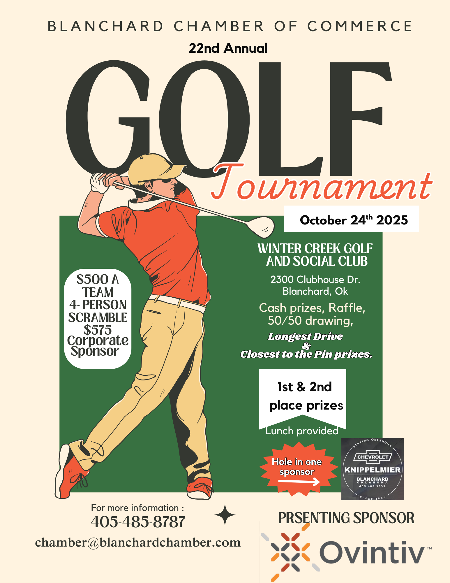Blanchard Golf Tournament